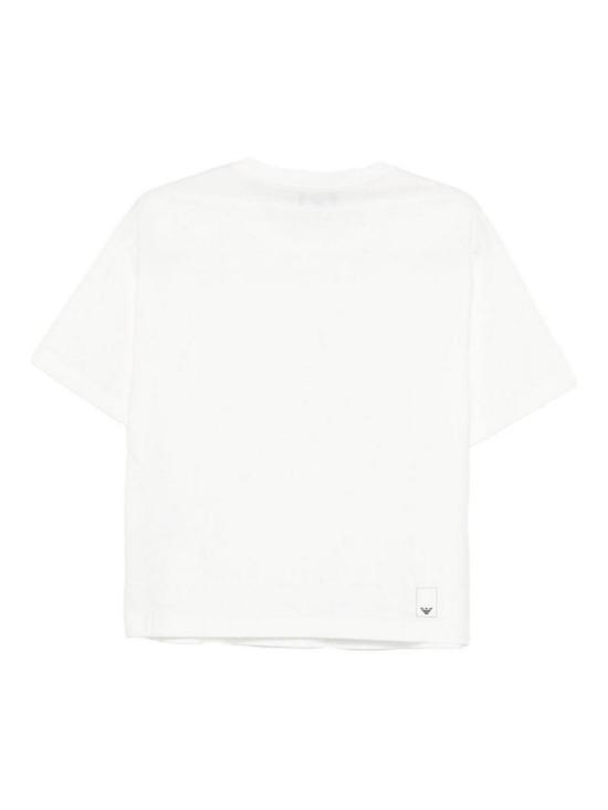 26SS 엠포리오 아르마니 반팔 티셔츠 EW003867AF10003U0006 White - EMPORIO ARMANI