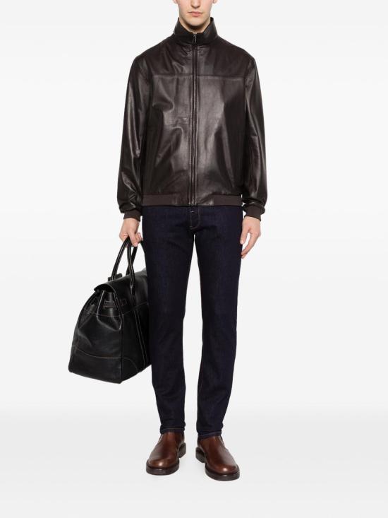 26SS 엠포리오 아르마니 스트레이트 팬츠 EM000121AF22800MB001 Blue - EMPORIO ARMANI