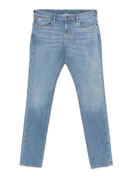 26SS 엠포리오 아르마니 스트레이트 팬츠 EM000121AF22800MB003 Blue