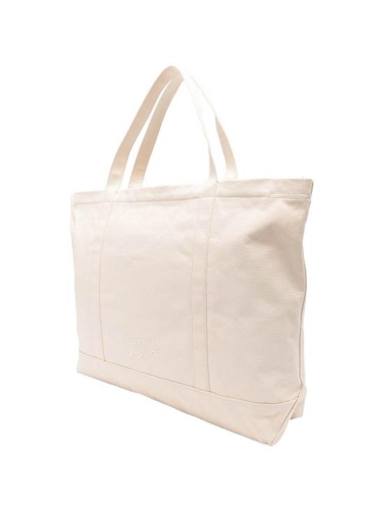26SS 메종키츠네 폭스 헤드 XL 토트백 LW05105WW01070432 Beige - MAISON KITSUNE