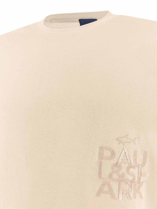 26SS 폴앤샤크 반팔 티셔츠 26411031348 Nude Neutrals - PAUL & SHARK