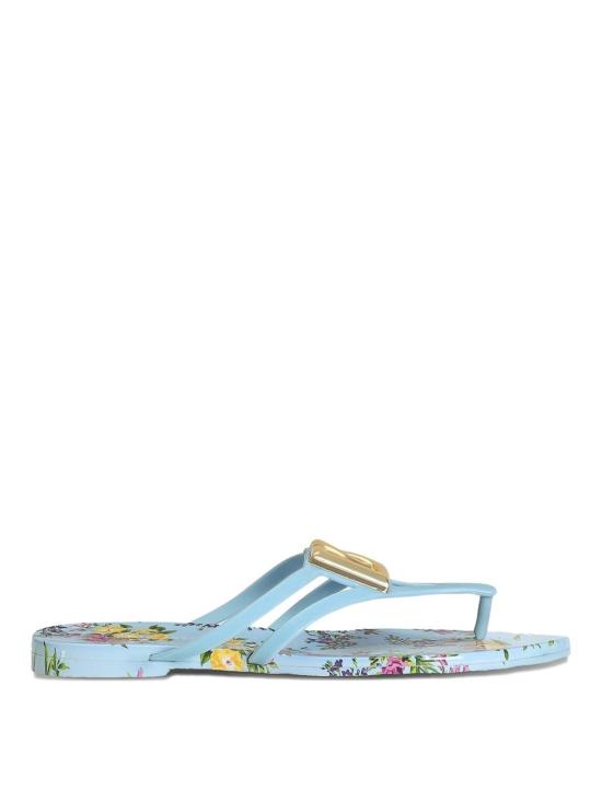 26SS 돌체앤가바나 러버 비치웨어 슬라이드 CW2418AY850HC5XL Blue