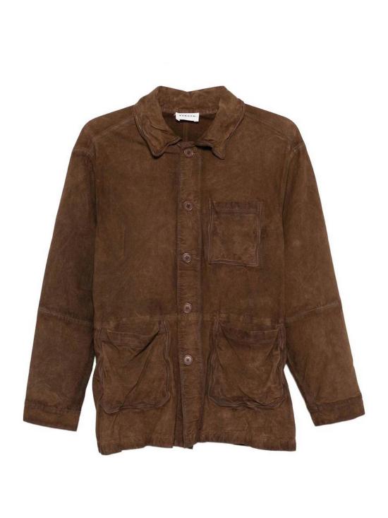26SS 파로쉬 가죽 자켓 D431845MARFA066 Brown