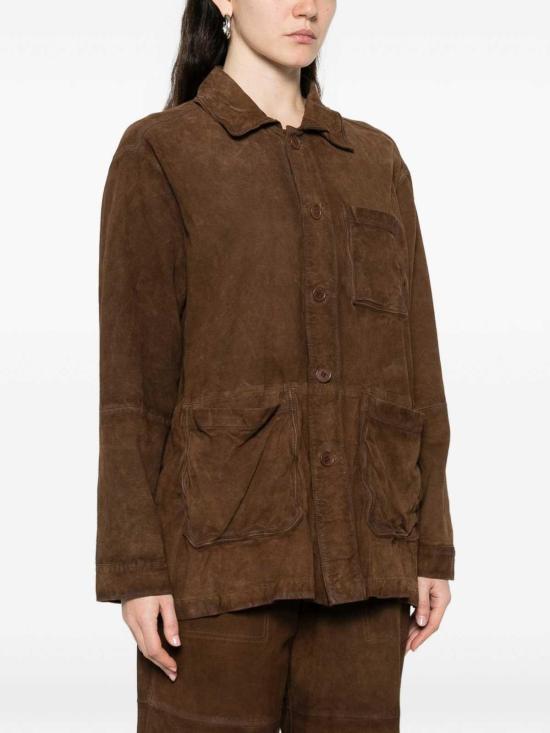 26SS 파로쉬 가죽 자켓 D431845MARFA066 Brown - PAROSH