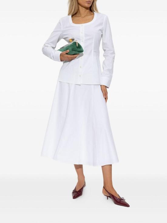 26SS 자크뮈스 미디 스커트 SKW00635AW00648100 White - JACQUEMUS