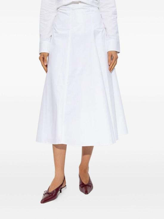 26SS 자크뮈스 미디 스커트 SKW00635AW00648100 White - JACQUEMUS