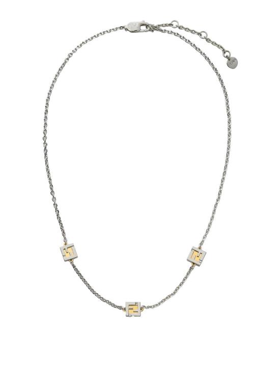 25FW 펜디 네크리스 7AK006B08F0F0P White Gold