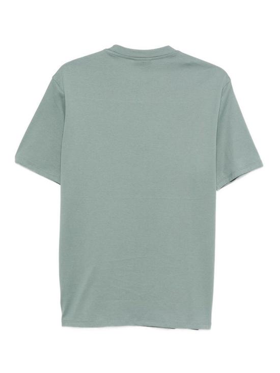 26SS 엠포리오 아르마니 반팔 티셔츠 EM004583AF13669M9112 Green - EMPORIO ARMANI