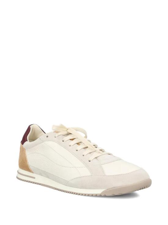 26SS 브루넬로 쿠치넬리 스니커즈 MZUK0KA348CXM48 Beige - BRUNELLO CUCINELLI