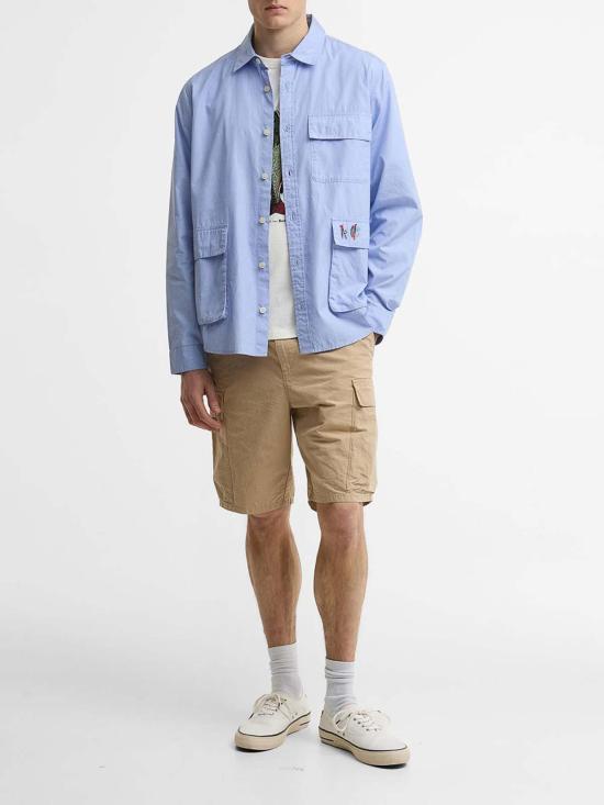 26SS 바버 셔츠 MSH5782BL54 Dark Wash - BARBOUR