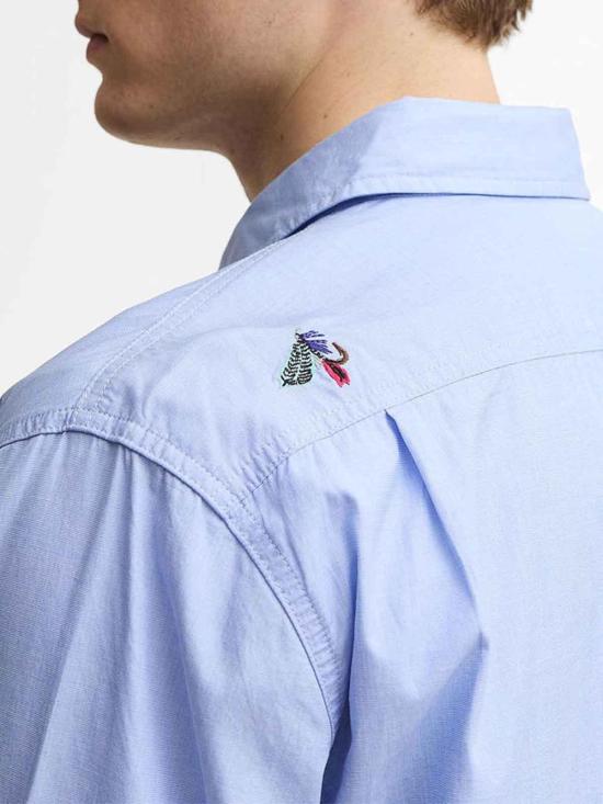 26SS 바버 셔츠 MSH5782BL54 Dark Wash - BARBOUR