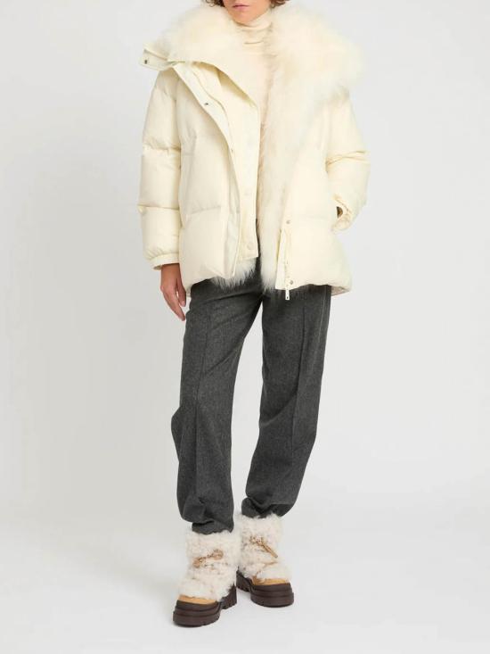 25FW 이브살로몬 패딩 26WFM00480M07WA1006 Dark Green - YVES SALOMON
