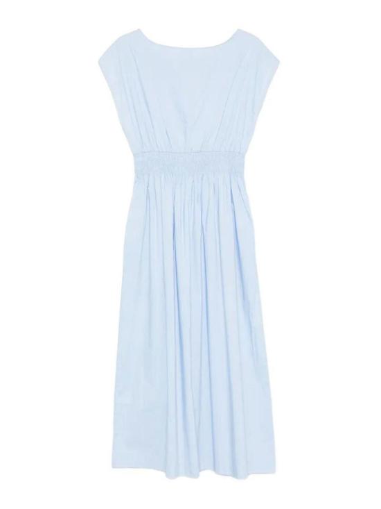 26SS 로베르토 콜리나 미디 원피스 A5103314 Light Blue - ROBERTO COLLINA