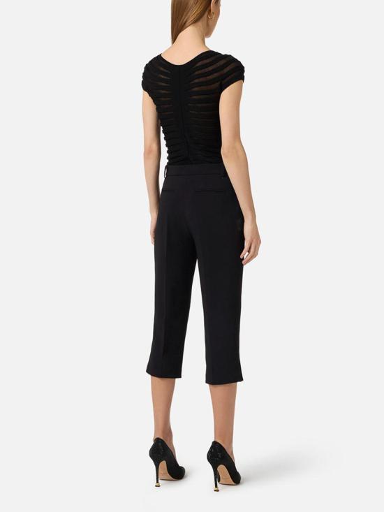 26SS 엘리자베타프랜치 민소매 티셔츠 MK06T62E2110 Black - ELISABETTA FRANCHI