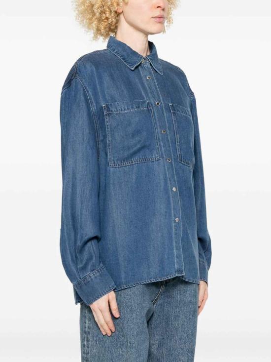 26SS 세븐포올맨카인드 셔츠 7U1L0010U73C1 Blue - 7 FOR ALL MANKIND