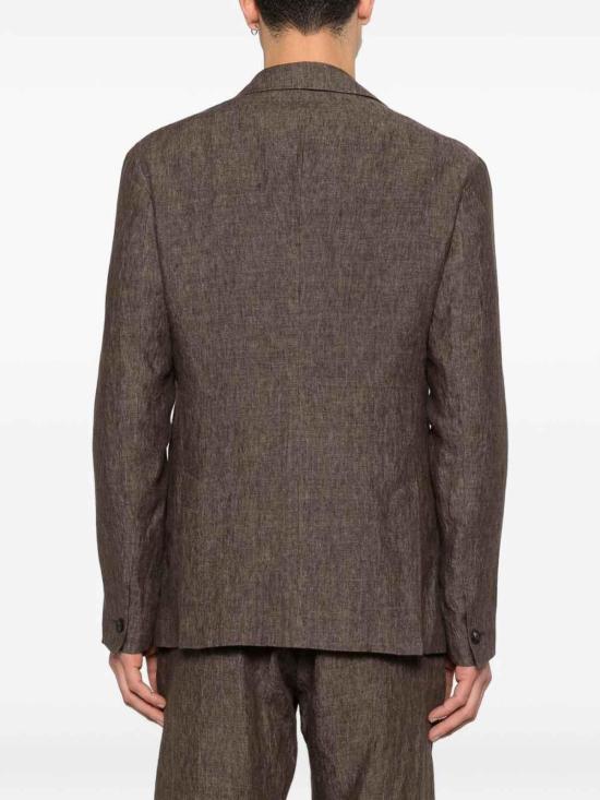 26SS 엠포리오 아르마니 수트 자켓 EM000070TE10410O6002 Brown - EMPORIO ARMANI