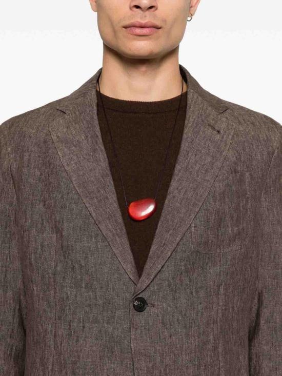 26SS 엠포리오 아르마니 수트 자켓 EM000070TE10410O6002 Brown - EMPORIO ARMANI