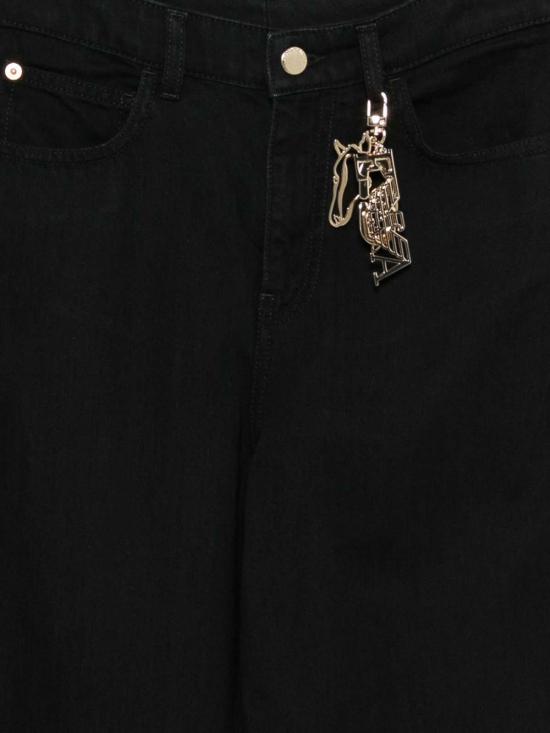 26SS 엠포리오 아르마니 스트레이트 팬츠 EW000737AF21094MC002 Black - EMPORIO ARMANI