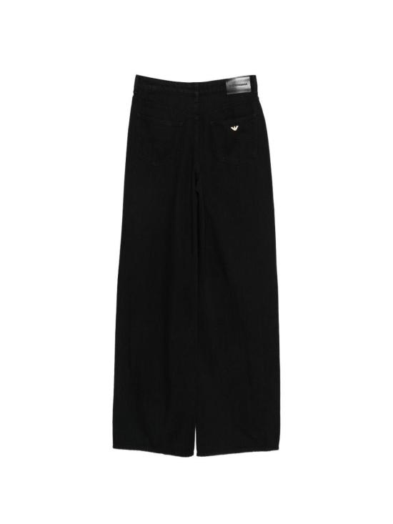 26SS 엠포리오 아르마니 스트레이트 팬츠 EW000737AF21094MC002 Black - EMPORIO ARMANI