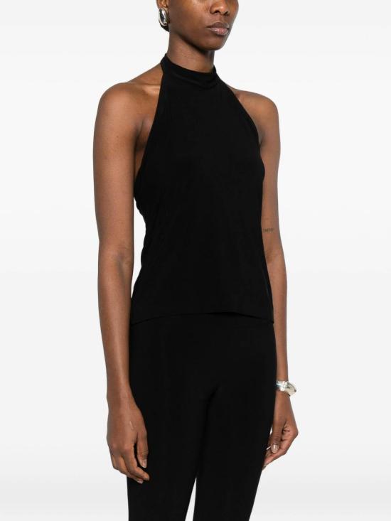 26SS 노마카말리 민소매 티셔츠 KK4256PL196001 Black - NORMA KAMALI