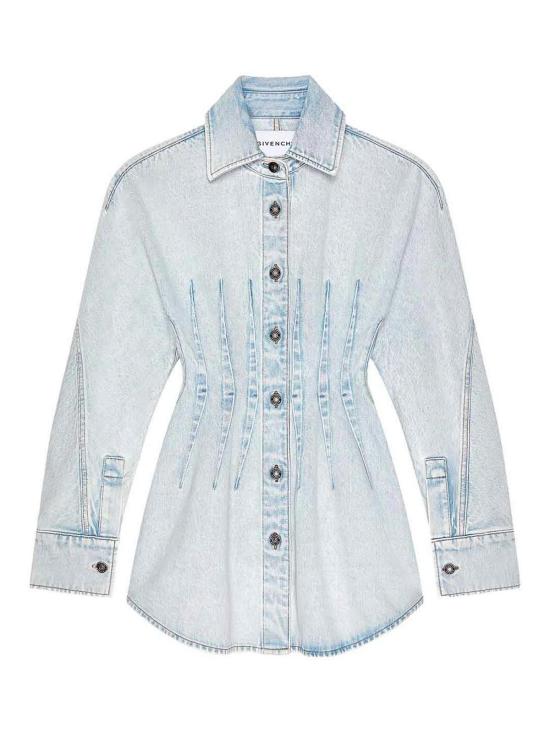 26SS 지방시 데님 원피스 BW22QS517P452 Light Blue
