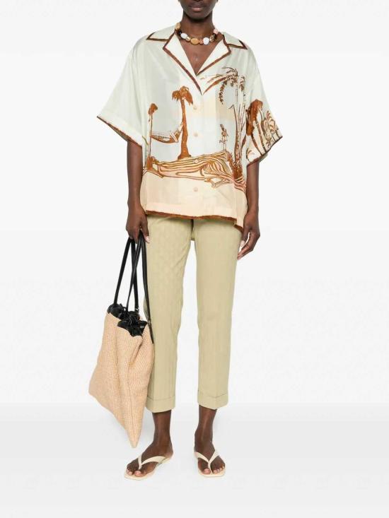 26SS 에트로 스트레이트 팬츠 WREA000299TJEK3M0208 Nude Neutrals - ETRO
