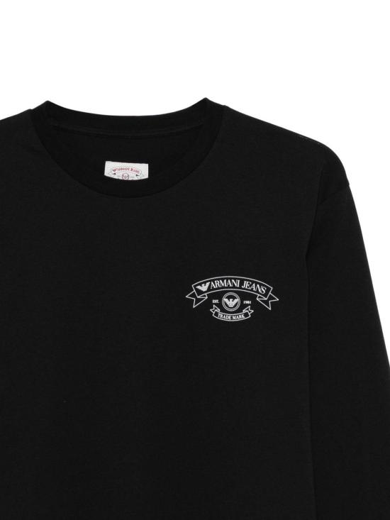 26SS 엠포리오 아르마니 반팔 티셔츠 EM005927AF25885UC001 Black - EMPORIO ARMANI