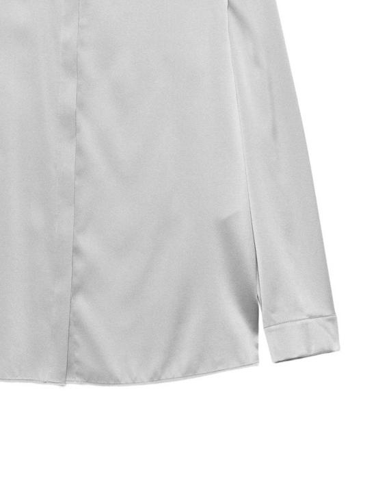 26SS 엠포리오 아르마니 셔츠 8N2C392NXXZU8157 Grey - EMPORIO ARMANI