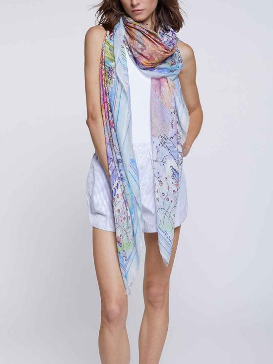 26SS 팔리에로 사르티 머플러/스카프 E2620151230 Multicolour - FALIERO SARTI