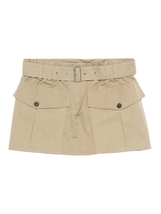 26SS 이로 미디 스커트 INOAWP31GRY12 Beige