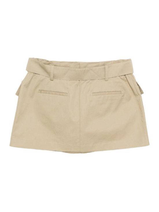 26SS 이로 미디 스커트 INOAWP31GRY12 Beige - IRO