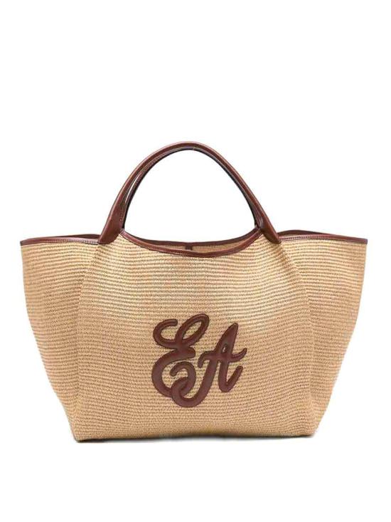 26SS 엠포리오 아르마니 토트백 EW001008AF25819M1334 Brown