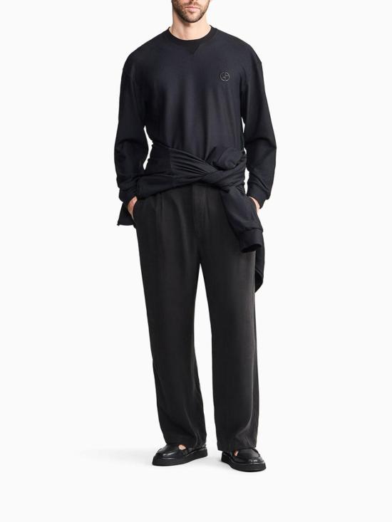 26SS 조르지오 아르마니 탑 GM003056TE10045UC001 Black - GIORGIO ARMANI