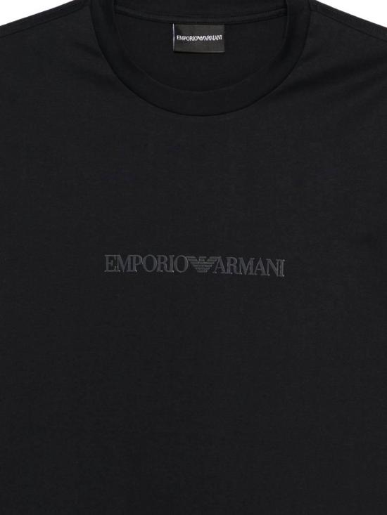 26SS 엠포리오 아르마니 반팔 티셔츠 EM004584AF13669MB563 Blue - EMPORIO ARMANI