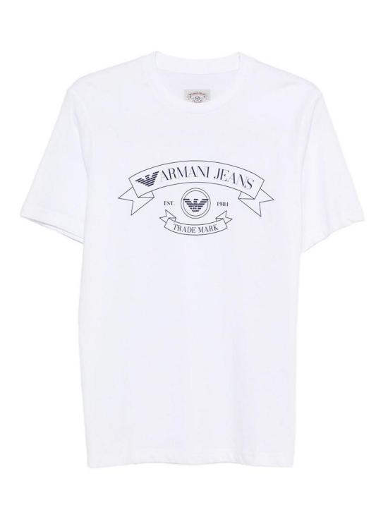 26SS 엠포리오 아르마니 반팔 티셔츠 EM005926AF25885U0009 White