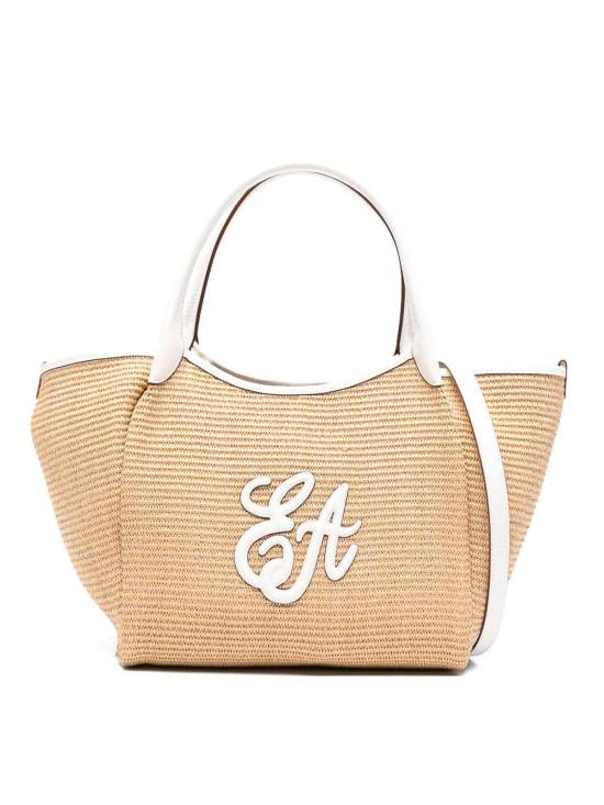 26SS 엠포리오 아르마니 토트백 EW001009AF25819M1335 White