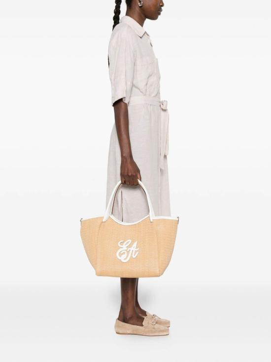 26SS 엠포리오 아르마니 토트백 EW001009AF25819M1335 White - EMPORIO ARMANI