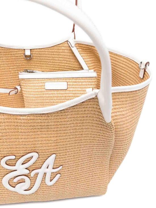 26SS 엠포리오 아르마니 토트백 EW001009AF25819M1335 White - EMPORIO ARMANI