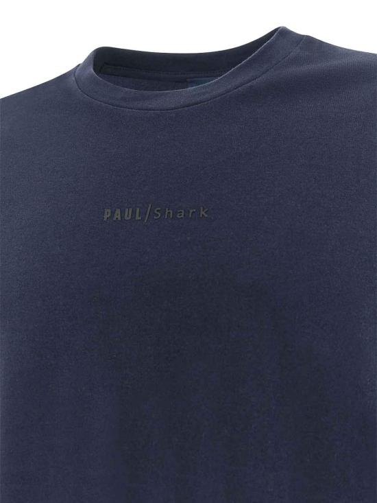 26SS 폴앤샤크 반팔 티셔츠 26411013013 Blue - PAUL & SHARK