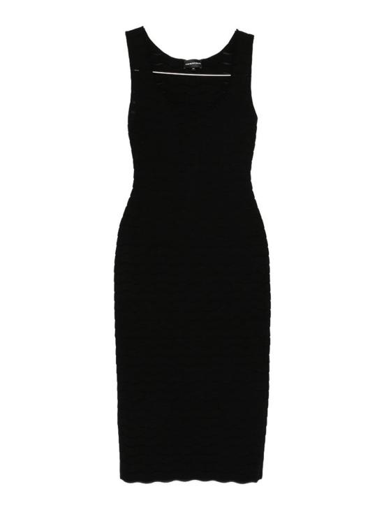 26SS 엠포리오 아르마니 미디 원피스 EW003024AF22468UC001 Black
