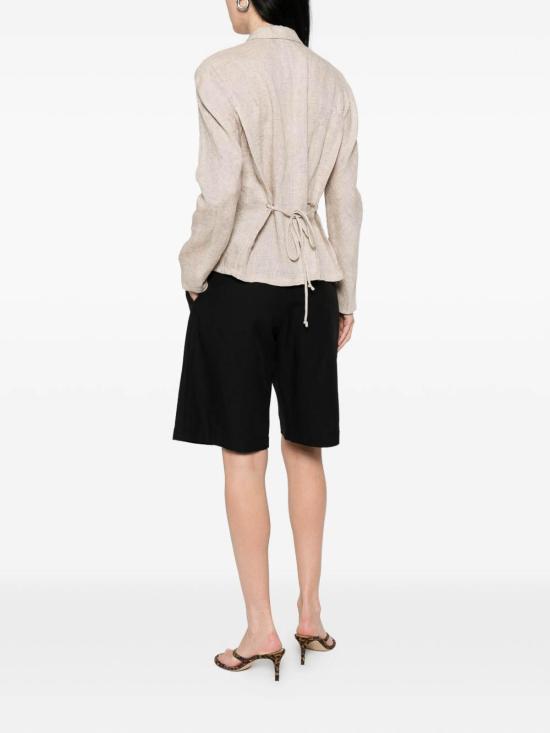 26SS 엠포리오 아르마니 수트 자켓 EW003980TE10381O1004 Beige - EMPORIO ARMANI