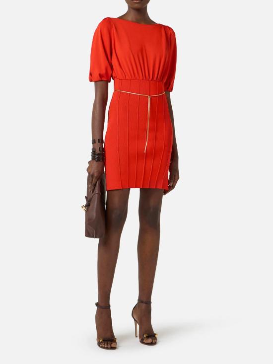 26SS 엘리자베타프랜치 숏팬츠 AM94T62E2H85 Orange - ELISABETTA FRANCHI