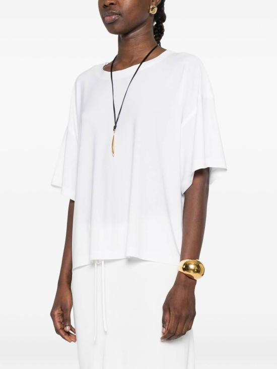 26SS 노마카말리 민소매 티셔츠 KK4256PLT05944 White - NORMA KAMALI