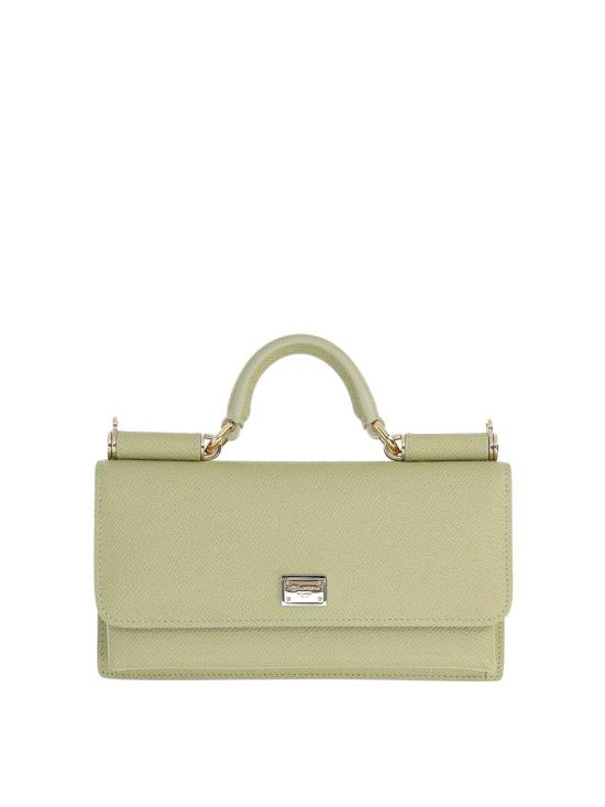 26SS 돌체앤가바나 Dauphine-print calfskin 미니백 BI3280A100180527 Light Green