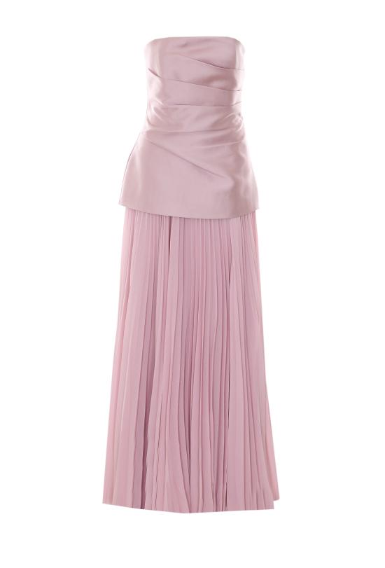 26SS 솔러스런던 롱 원피스 OS47033 PETAL PINK Pink