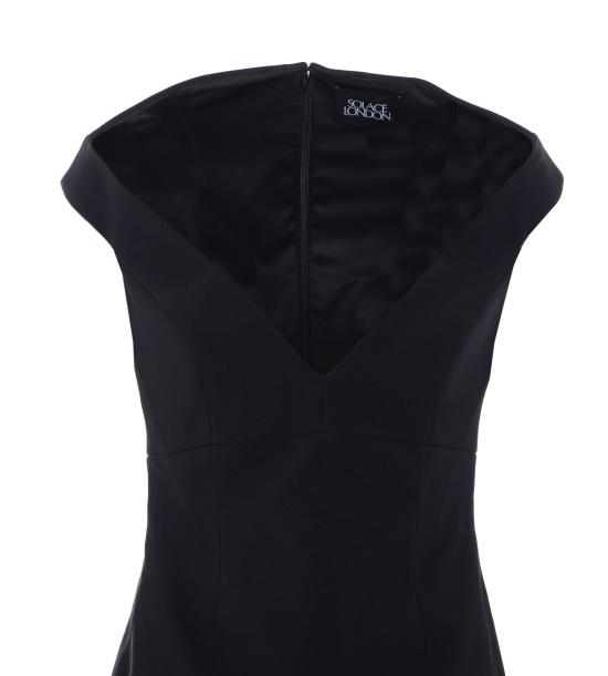 26SS 솔러스런던 롱 원피스 OS47051 BLACK Black - SOLACE LONDON
