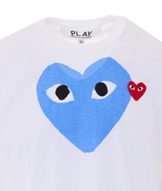 26SS 꼼데가르송 반팔 티셔츠 T106 2 White - COMME DES GARCONS