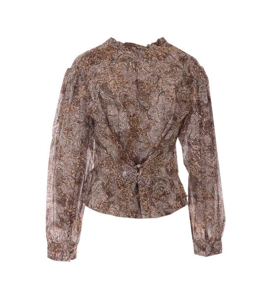 26SS 이자벨마랑 긴팔 티셔츠 HT0868FA D2J07I10OE Brown - ISABEL MARANT