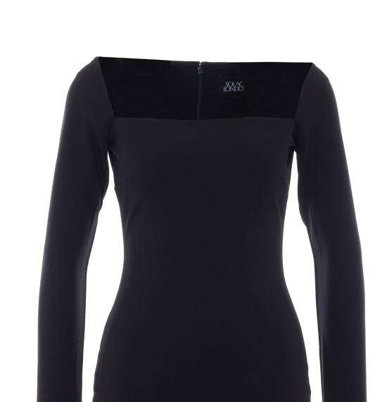 26SS 솔러스런던 롱 원피스 OS47029 BLACK Black - SOLACE LONDON