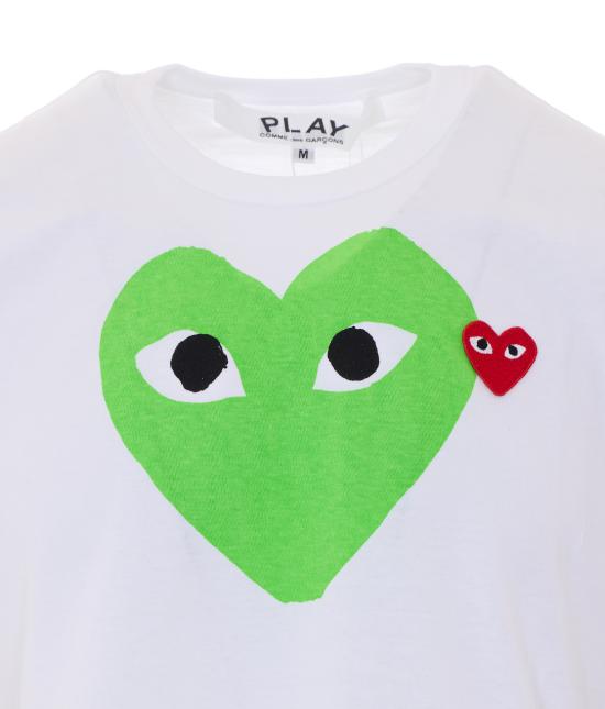 26SS 꼼데가르송 반팔 티셔츠 T106 3 White - COMME DES GARCONS